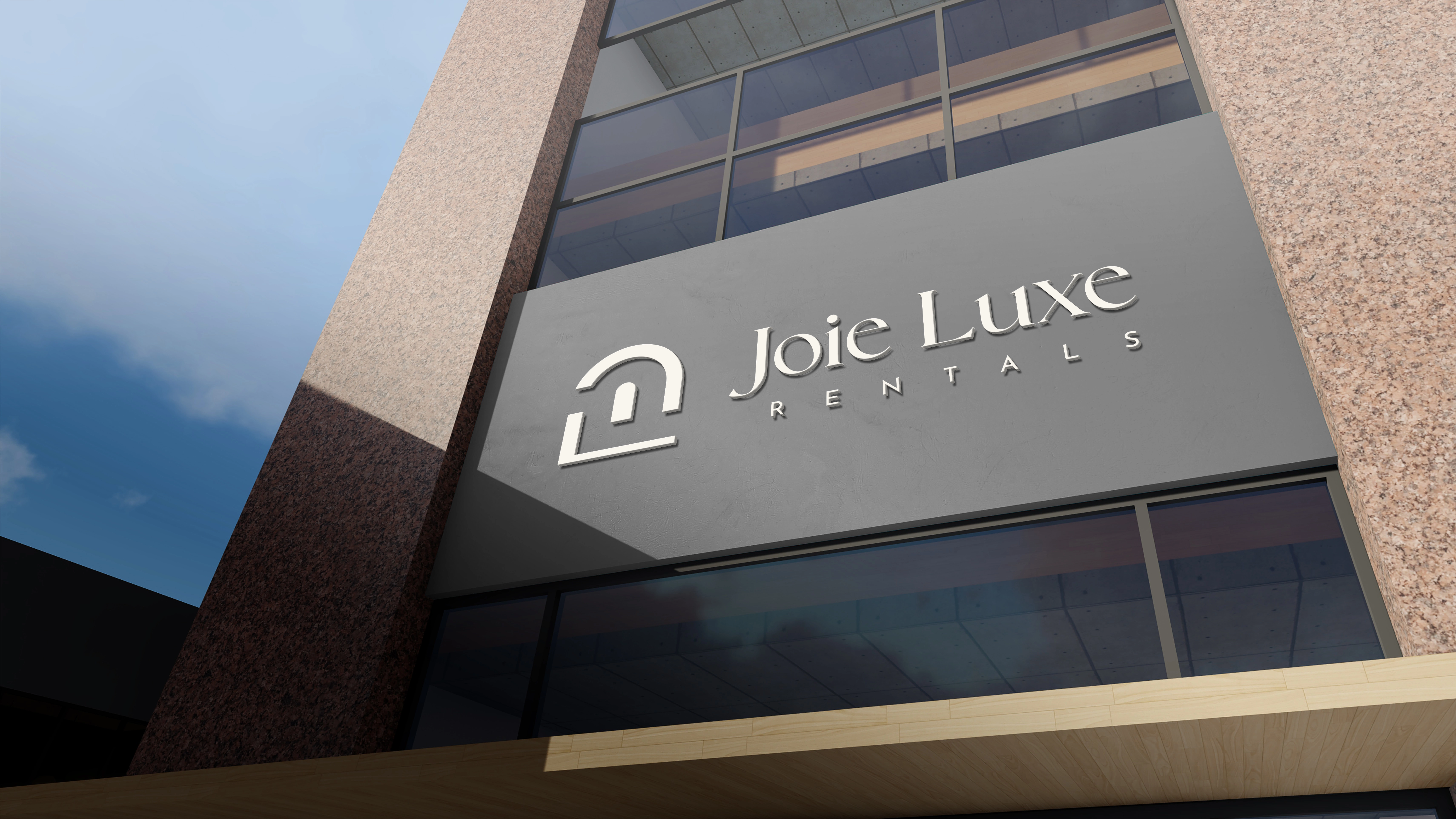 Joie Luxe Building Signage
